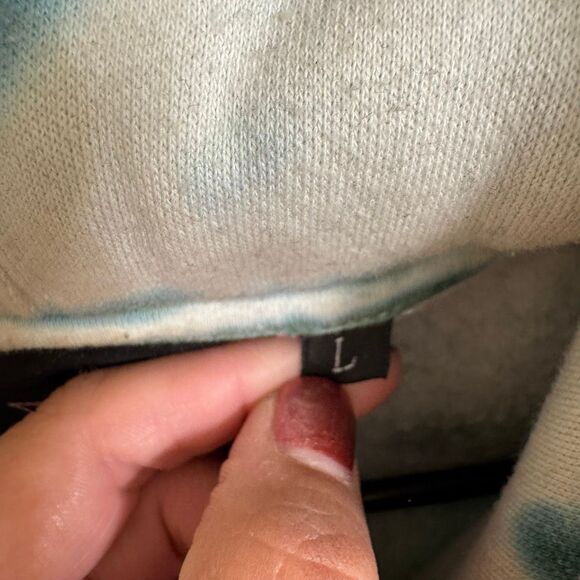 Jeffree Star Christmas Holiday Snowcone Tie Dye Hoodie Red Green Large - Picture 5 of 6